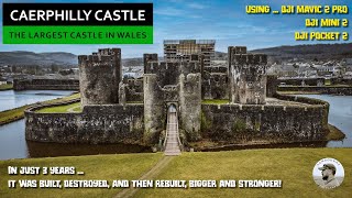 Caerphilly Castle  The Largest in Wales 2nd in Britain [upl. by Introc]