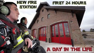 First 24 Hours in a New Fire Station  A Day in the Life [upl. by Ogdan]