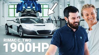 How a 1900HP Rimac Hypercar Is Built  Nico Rosberg [upl. by Ekim23]