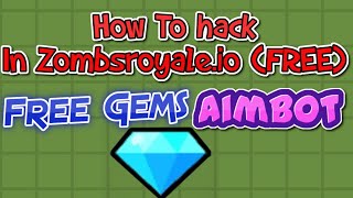 How To Hack In Zombsroyaleio Free gems amp Aimbot [upl. by Gay659]