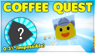 How To Get The SECRET Coffee Quest Badge amp Kill Effect Roblox Arsenal [upl. by Cirre]