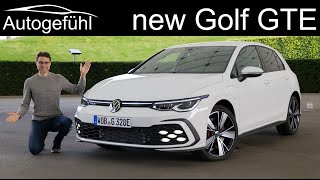 Allnew VW Golf GTE Mk 8 FULL REVIEW 2021 PluginHybrid  Autogefühl [upl. by Ahseym916]