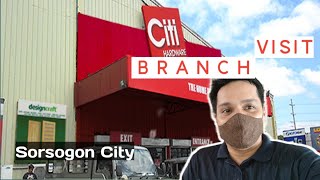 CITI Hardware Tour   Sorsogon City [upl. by Leinod]