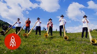 Battle of the Alpine Horns [upl. by Akyeluz]