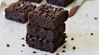 The Best Vegan Zucchini Brownies GlutenFree Healthy [upl. by Tacklind550]