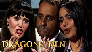 Dragons Lose It With Entrepreneur’s Continuous Chattering  Dragons’ Den [upl. by Enitsenre]