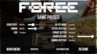 Bullet Force  In Game Settings [upl. by Behl]