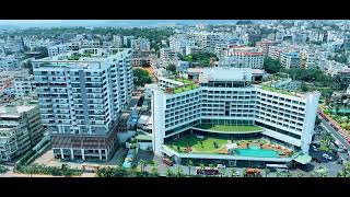 VIZAG DRONE VIEW BEACH  VISHAKAPATNAM CITY OF DESTINY [upl. by Ole939]