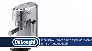 DeLonghi Dedica EC680 Energy Save Function [upl. by Graves110]