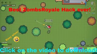 Best Zombs Royaleio hack ever [upl. by Ailimaj]