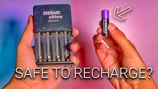 Are Alkaline Batteries Safe to Recharge [upl. by Ylrebma]