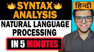 Syntax Analysis in Natural Language Processing [upl. by Umont]