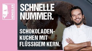 Schnelles SchokoladenkuchenRezept von Steffen Henssler [upl. by Cand]