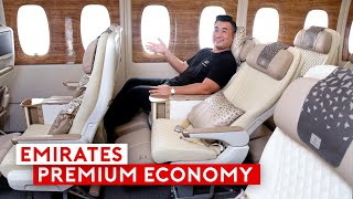 Emirates New Premium Economy and Upgraded Cabin on A380 [upl. by Alita]