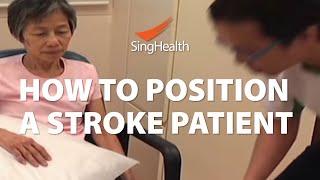 How To Position A Stroke Patient [upl. by Rriocard921]