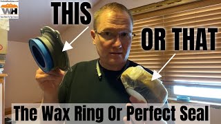 How To Install The Wax Ring or Danco Perfect Seal On Your Toilet Flange Explained In Detail [upl. by Pelagia]