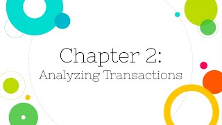 Financial Accounting Chapter 2 Analyzing Transactions [upl. by Macmullin876]