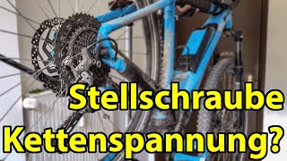 Shimano Schaltung  Kettenspannung [upl. by Aimaj]