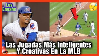 Las Jugadas Mas INTELIGENTES Y CREATIVAS De Las Grandes Ligas MLB [upl. by Hindu]