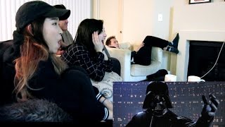 Friend Watches quotI Am Your Fatherquot Star Wars for the First Time [upl. by Weide919]