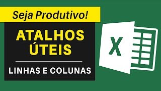 5 ATALHOS do Excel para Trabalhar com Linhas e Colunas  Produtividade [upl. by Bencion672]