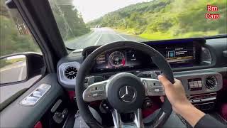 MercedesBenz G63 AMG POV review [upl. by Chilson461]