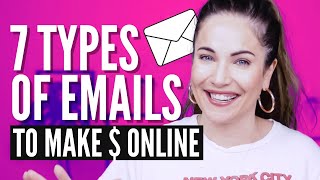 Email Marketing Tutorial The 7 Emails You Need To Make Money Online Tips amp Examples [upl. by Nnairac]