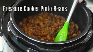 Pressure Cooker Pinto Beans  No Soak Quick Cook Beans  Cosori 2 Quart Electric Pressure Cooker [upl. by Enorahs]