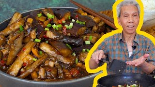 🍆 Dads Eggplant with Garlic Sauce 鱼香茄子 [upl. by Eugenle]