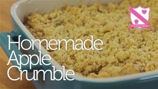 Homemade Apple Crumble Recipe [upl. by Najtsirk]