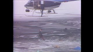 The moment Air Florida Flight 90 crashed into the Potomac River in Washington DC in 1982 [upl. by Cusack]