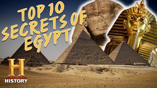 TOP 10 SECRETS OF ANCIENT EGYPT  History [upl. by Ramled]