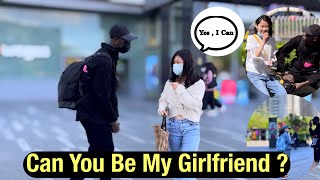 Black Guy Proposes to Chinese Girls This is What Happens Social Experiment Black in China [upl. by Hollerman]