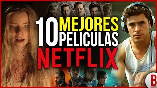 TOP 10 Mejores PELÍCULAS en NETFLIX [upl. by Emmalyn]