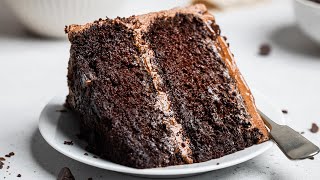 The Best Vegan Chocolate Cake Period [upl. by Ethel]