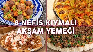 Kıymayı Buzluktan Çıkarttıracak 8 Nefis Kıymalı Akşam Yemeği Tarifi  Yemek Tarifleri [upl. by Lin268]