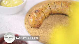 Reteta  Carnati de casa cu slanina afumata  Bucataras TV [upl. by Merrill]