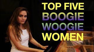 Top 5 Boogie Woogie Women [upl. by Inafetse10]