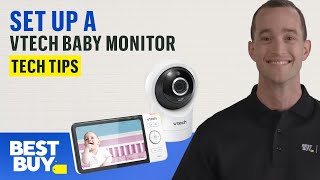 Setting Up a VTech Baby Monitor  Tech Tips from Best Buy [upl. by Barnett]