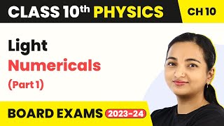 Numericals Part 1  Light Reflection And Refraction  Class 10 Physics [upl. by Nahtiek]