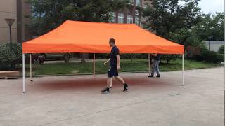 1020 canopy tent set up UNIQUECANOPY [upl. by Grannias]