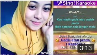 Gadis atau Janda Duet Karaoke Tanpa Vokal [upl. by Einiar]