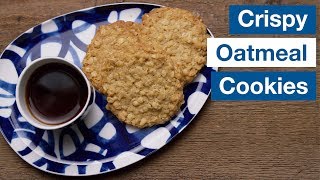 🔵 Crispy Oatmeal Cookies Recipe quotNone Betterquot [upl. by Amapuna]