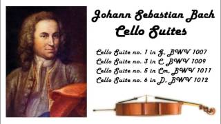 Johann Sebastian Bach  Cello suites in 432 Hz great for reading or studying [upl. by Amador]