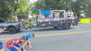 Braselton Georgia 4th parade 2023 [upl. by Imot]