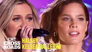 Kelsea Ballerini  Halsey Perform The Other Girl  CMT Crossroads [upl. by Gnilyarg]