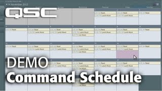 QSYS DEMO Administrator amp Scheduler [upl. by Whorton]