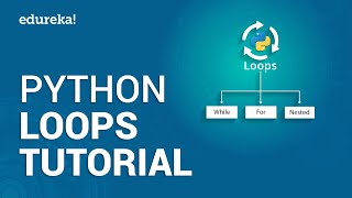 Python Loops Tutorial  Python For Loop  While Loop Python  Python Training  Edureka [upl. by Vershen218]