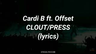 Cardi B Offset  CloutPress live at the BET Awards 2019 lyrics [upl. by Ahsinned630]